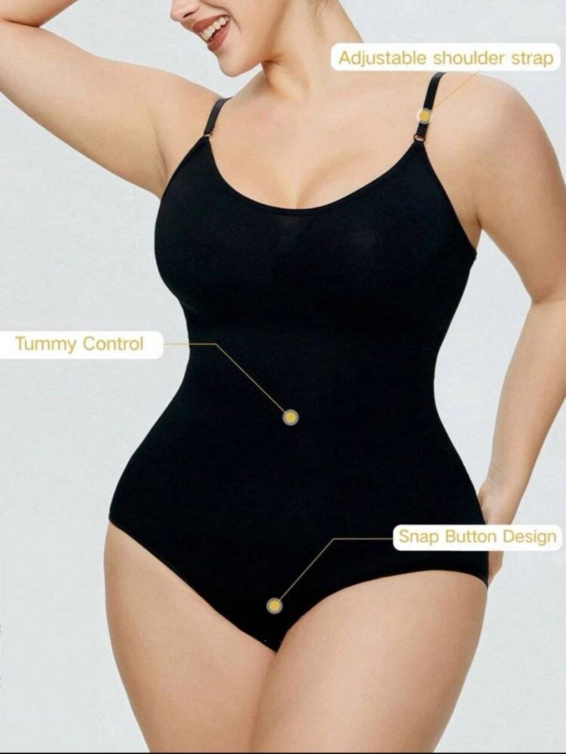 BODYSUIT MODELATOR/JUMPSUIT - Black