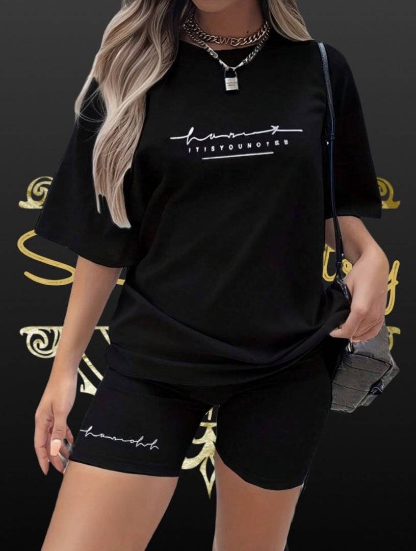 Compleu doua piese - Black