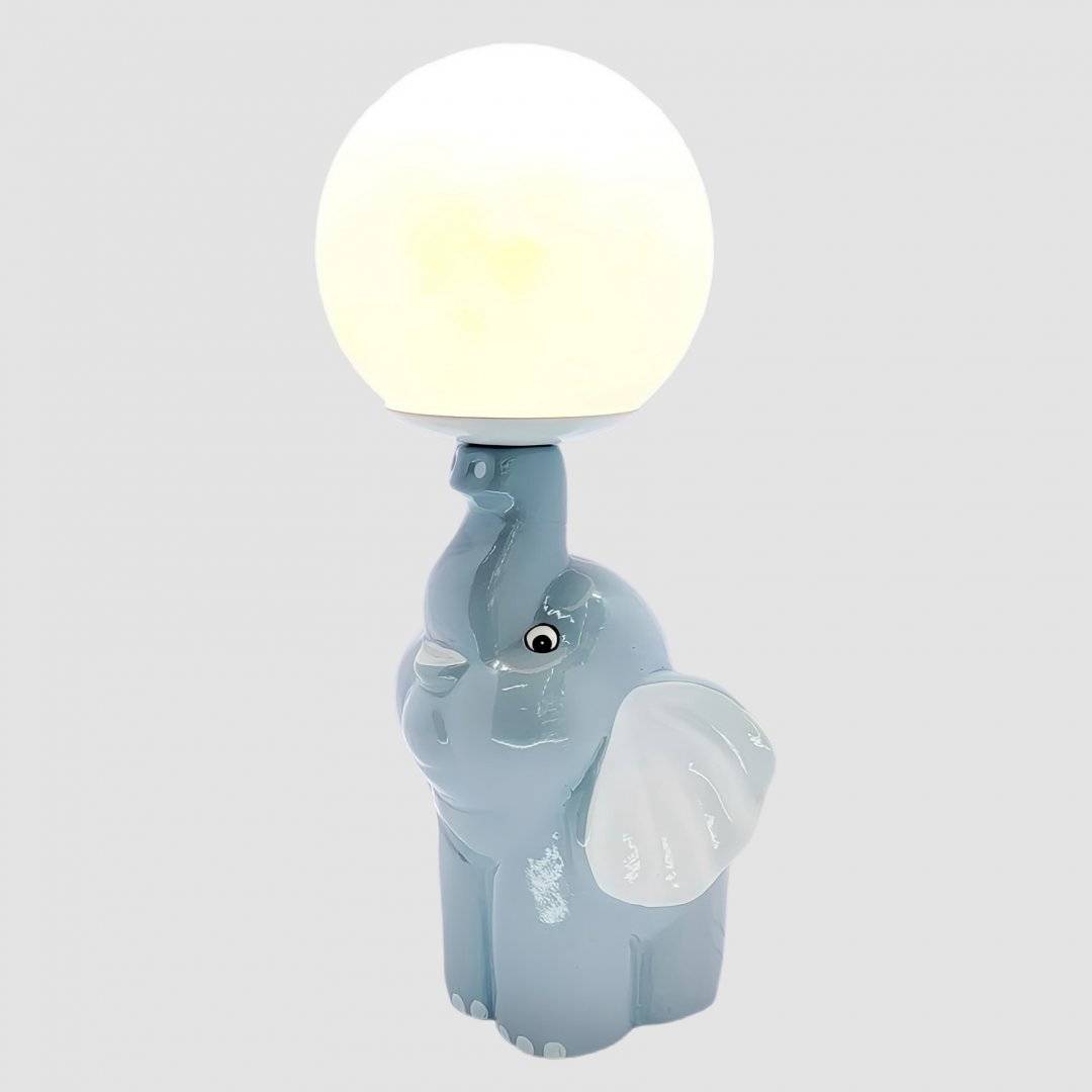 Lampa de veghe/ Veioza Elefant cu Luna