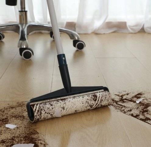 Rola cu maner 120 cm pentru par animale XXL podea/pardoseli/canapele