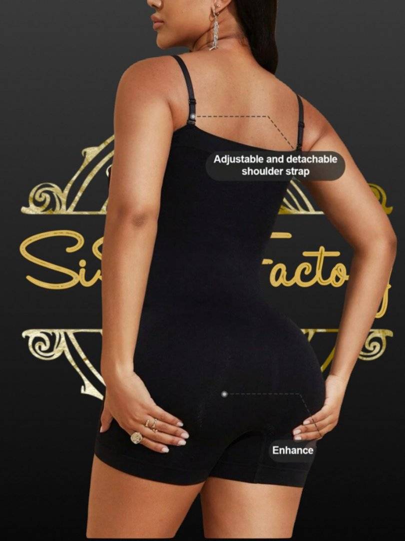 Salopeta de corp - modelatoare - Jumpsuit  - Black